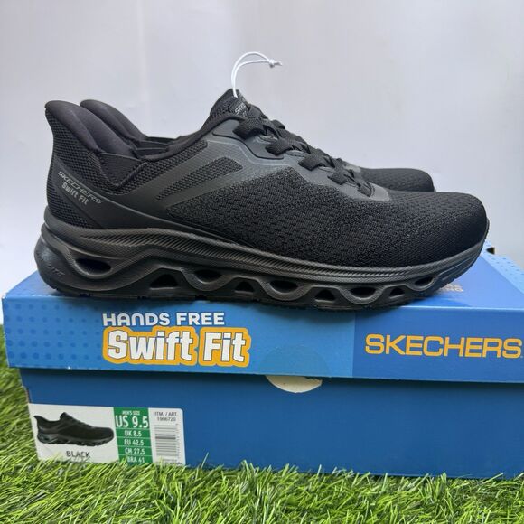 Skechers Men\'s Glide Step Sneaker Hands Free Swift Fit Sz 9.5 Slip On Shoes main image 2